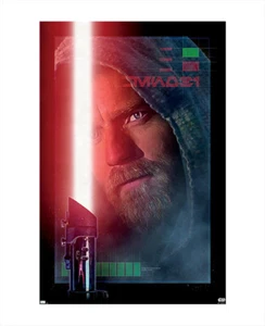 SDCC 2022 Exclusive Star Wars Obi-Wan Kenobi 24x36 Poster by Russell Walks LE200 - Picture 1 of 1