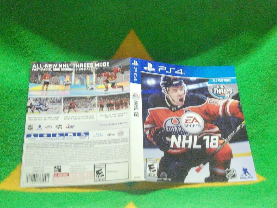 Arte de portada NHL 18 Sony PlayStation 4 solamente Foto 1 de 1