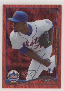 2014 Topps Red Hot Foil Gonzalez Germen #485 Rookie RC