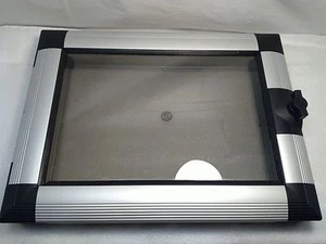 Kit de ventana protectora HMI, 12" H X 16" W, perilla de ala, marco separador de aluminio - Imagen 1 de 12