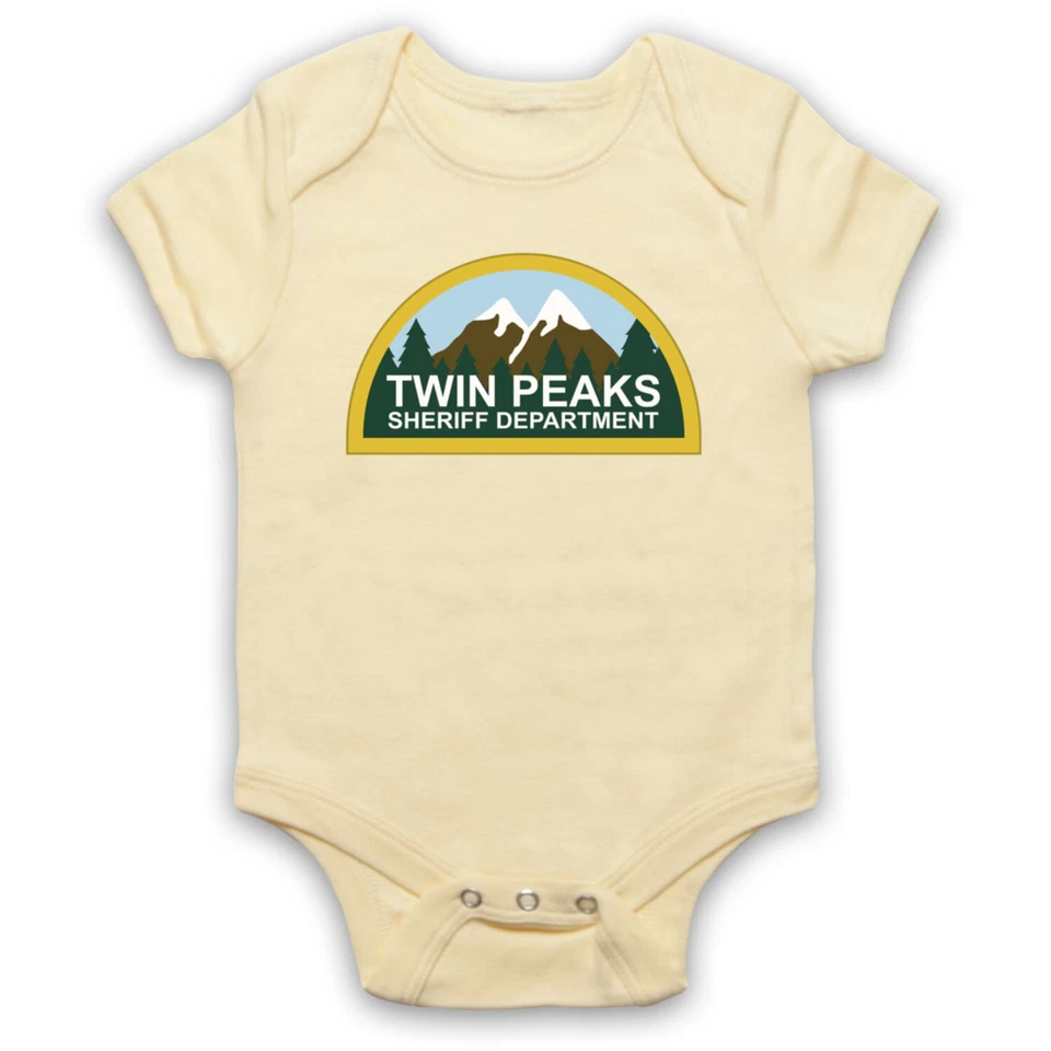 THE GUNS OF BRIXTON SHERIFF DEPARTMENT INOFFIZIELLES TWIN PEAKS KULT TV SHOW BABY WACHSEN BABYANZUG GESCHENK
