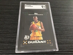 2007-08 Topps Kevin Durant RC #112 SGC 9 #9544791 - Imagen 1 de 3