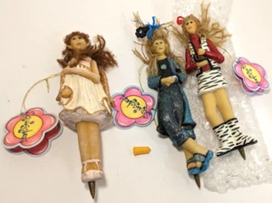Collectable Squigglers Doll Pens (Jessica, Lydia, Brittany) Tags - Picture 1 of 12