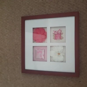 Framed Floral Home Decoration - Picture 1 of 3