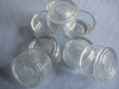 Teelichthalter Teelichtgläser Teelicht Teelichte Teelichter Glas Gläser Halter - Bild 1 von 4