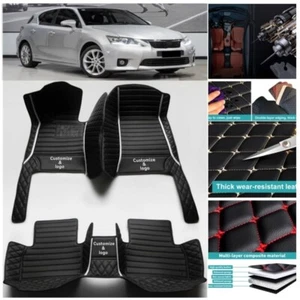 Waterproof Carpets Fit for Lexus CT200h 2011-2017 Car Floor Mats Pads Handmade - Picture 1 of 38