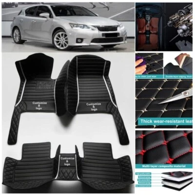 Waterproof Carpets Fit for Lexus CT200h 2011-2017 Car Floor Mats Pads Handmade - Image 1 of 4