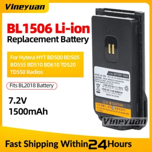 1500mAh BL1506 Zamienny akumulator litowo-jonowy do Hytera HYT BD615 BD505 BD515 - Zdjęcie 1 z 12
