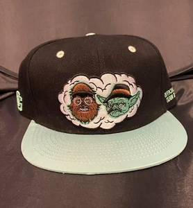 Seltene Baseballmütze Kappe offiziell Genius Aim High OG Cheech & Chong Star Wars Yoda - Bild 1 von 17