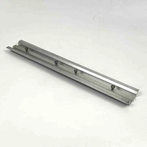 Binario in alluminio binario profilato binario di serraggio 390 x 61 x 14 mm (VE 25 pz.), usato - Foto 1 di 3