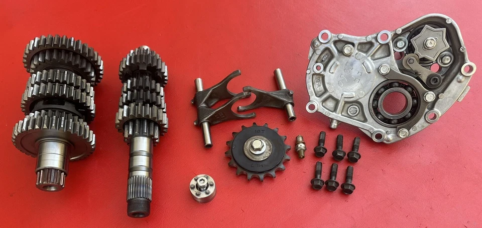 2006 2007 Honda Cbr1000RR CBR 1000 OEM engrenagens de transmissão garfos de câmbio tambor trans - Imagem 1 de 4