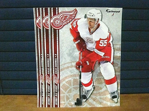 "NEW" NIKLAS KRONWALL 2012 TRADEABLES FATHEAD SGA DETROIT RED WINGS 5X7 INCH Cover