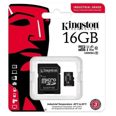 Kingston Industrial 16GB MicroSD Card for Extreme Temperatures Xray &Shock Proof - Image 1 of 4