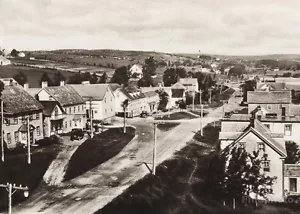 1925 Original Print CANADA ~ Guysborough NOVA SCOTIA Town Architecture Photo Art - Picture 1 of 1