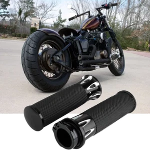 1'' Handle Bar Hand Grips for Yamaha V-Star 250 650 950 1100 1300 Classic XVS650 - Picture 1 of 12
