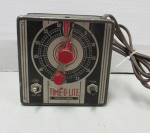 Vintage Time-O- Lite Professional P-49 Dark Room Timer - Picture 1 of 4