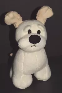 Get Your Hands On A Ganz Plush White and Tan Puppy Dog Ralph Sitting - Picture 1 of 9