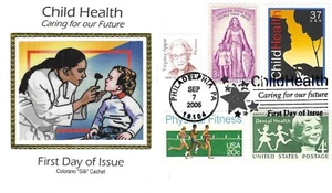 Colorano Silk  FDC  2005  37c  Child Health   Combo  Sc # 3938 - Picture 1 of 1