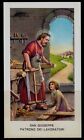 SANTINO (HOLY CARD) San Giuseppe Patrono dei Lavoratori ediz. EGIM n° 274