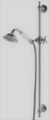 Retro Duschstange Duschkopf Duscharmatur Nostalgie Duschsäule - Bild 1 von 2