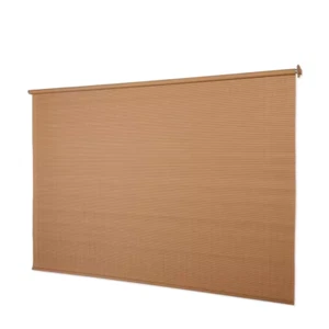 Outdoor Patio Porch Deck Roller Blind Sun Shade Roll Up Exterior 96" W X 72 In L - Picture 1 of 6