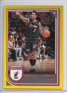 2022-23 Kyle Lowry Insert NBA Hoops Yellow Basketball Card #97 Miami Heat - Imagen 1 de 2