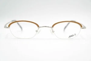 Axel S. AX-663 43[]22 135 Orange Silber halbrand Brille Brillengestell Neu - Bild 1 von 6