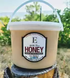 100% Pure Organic Creamed Honey - Raw 5 LBS  - Picture 1 of 1