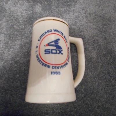 Taza Stein Campeones División Oeste Chicago White Sox 1983 de colección Foto 1 de 2