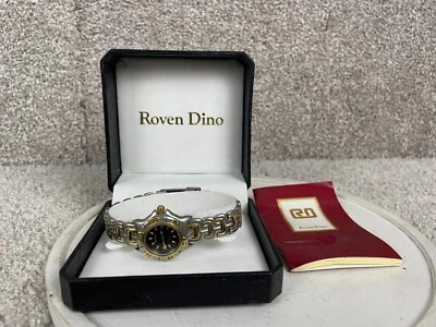 Roven Dino Wristwatch Womens 8005 Mach Stainless Steel Water Resistant Untested - Image 1 of 4
