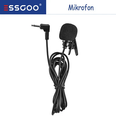 ESSGOO 3.5 MM Externe Microphone Mikrofon Mik Für Autoradio PC DVD Navigation - Bild 1 von 4