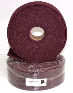 Schleifvliesrolle 100mmx10m A120 A-Medium Schleifvlies Rolle Profi Qualität - Picture 1 of 1