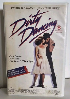 Dirty Dancing, Big Box, VHS Patrick Swayze Jennifer Grey, Video Tape 1987 M15+ - Image 1 of 4