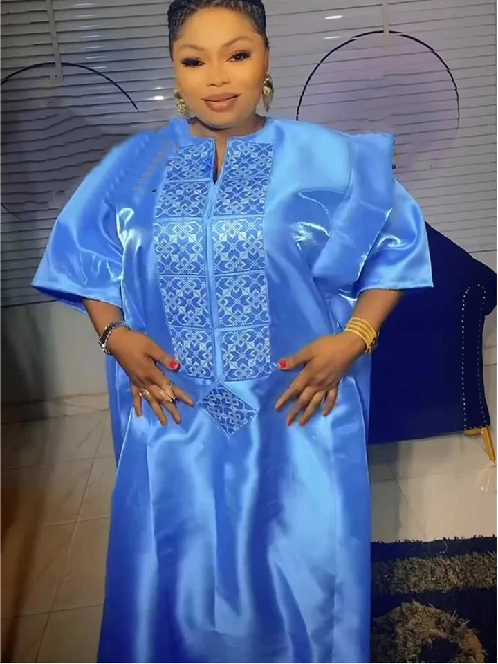 African Dresses for Women Traditional Africa Clothing Outfits Gown Abayas Robe - Image 1 of 4