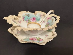 MZ, Moritz Zdekauer, Mayo Mayonnaise Set, Whip Cream, Relishes, Roses - Picture 1 of 17