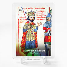 ALEXANDER THE GREAT Art Card Holo Figures 2023 GleeBeeCo #AXA7 - Wow!