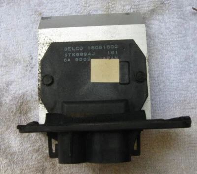 1990-1992 Corvette GM OEM HVAC Blower Control Module - Image 1 of 2