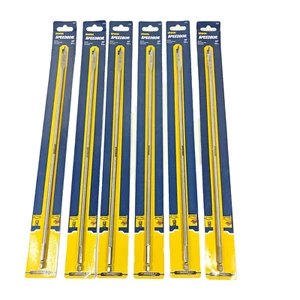 6 Pack Irwin 3/8" x 16" Long Spade Paddle Flat Drill Bit Speedbor Impact 88706 - Picture 1 of 6