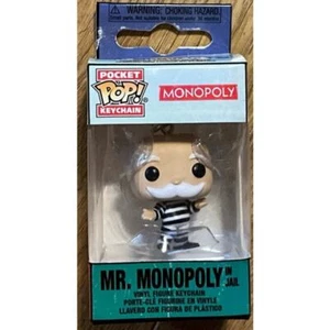 Monopoly Funko Pocket Pop Mr. Llavero figura vinilo Monopoly in Jail 2020 - Imagen 1 de 5