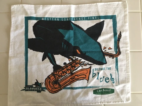 San Jose Sharks 2016 NHL Conference Final Rally Towel Cover