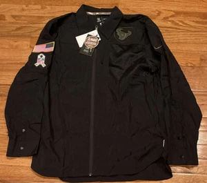 Men's Houston Texans Nike Salute To Service Sideline Jacket NWT Small - Picture 1 of 1