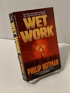 1993 “Wet Work” Philip Nutman 1st Edition Jove PB - Picture 1 of 10