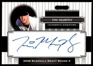 2008 Razor Signature Series Tim Murphy Auto #185 Texas Rangers /1499 - Foto 1 di 2