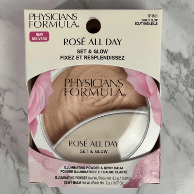 Physicians Formula Rose All Day Set and Glow Sunlit Glow New - Image 1 of 2