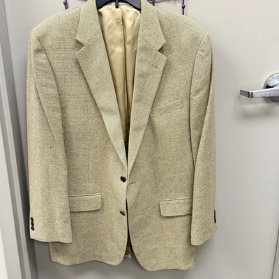 ORVIS Mens  Sport Coat /Jacket Size 46L 100% Silk - Image 1 of 4