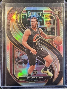 2024-25 Panini Select - Premier Level Jaylon Tyson #182 Silver Prizm (RC) - Bild 1 von 2