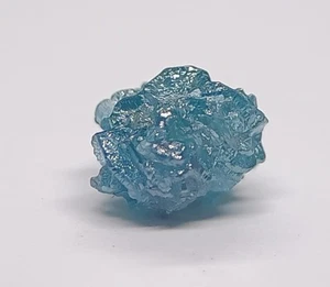 0.92ct Rough Fancy Vivid Blue DIAMOND Top Loose Diamond Faceted Gem Potential 💎 - Picture 1 of 16