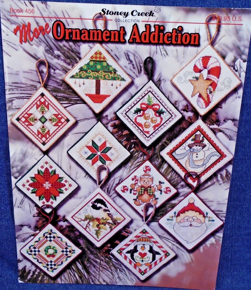 Stoney Greek More Ornament Addiction Christmas #456 Cross Stitch Pattern Booklet - Image 1 of 1