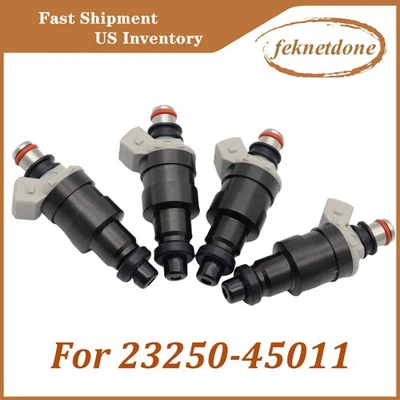 4 piezas inyectores de combustible para camioneta Toyota 4runner Camry Celica 1983-1987 Foto 1 de 4