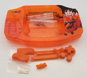 Dragon Ball Theme Game Boy Advance Shell - Fits Funnyplaying IPS V3 - Picture 1 of 2